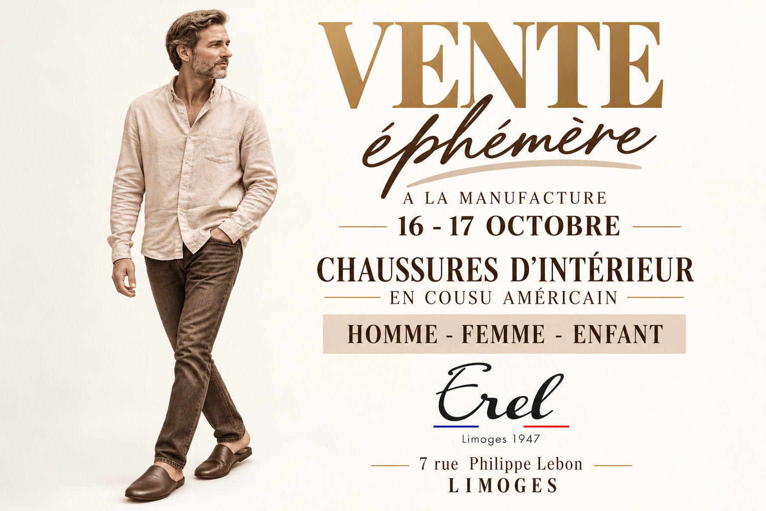 Vente ephemere Erel 16-17 octobre