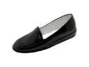 CLAIRE vernis fripé Chaussure d'intérieur cuir 
