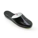 AMELIE Mule cuir vernis fripé