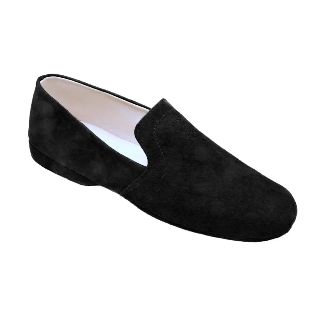 BASILE Chaussure d'intérieur cuir suédé