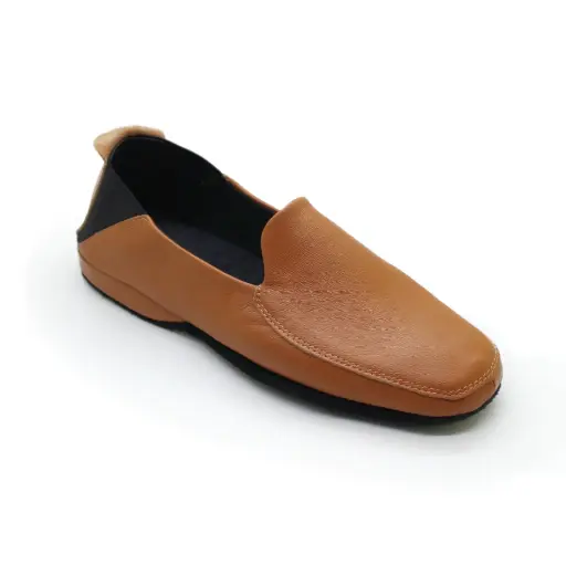 DUO Chaussure d'intérieur cuir