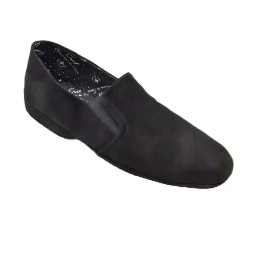 GERMAIN Chaussure d'intérieur cuir suédé